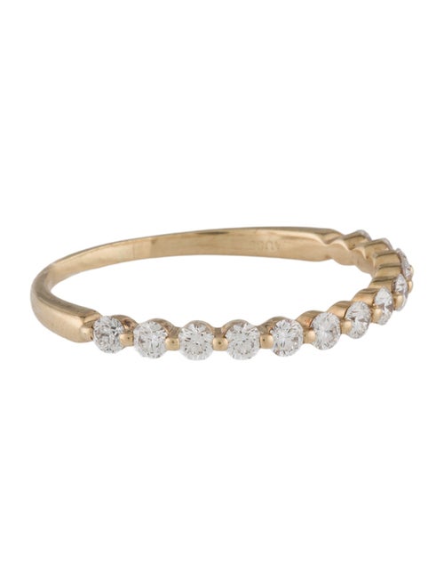 Henri Daussi Diamond Half Eternity Band