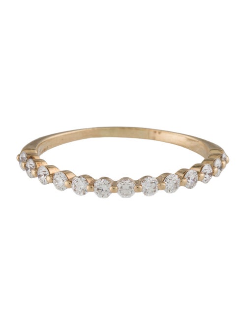 Henri Daussi Diamond Half Eternity Band