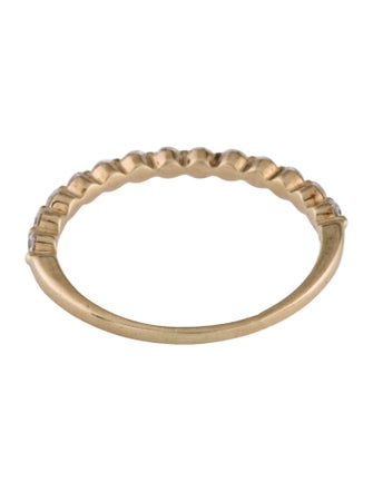 Henri Daussi Diamond Half Eternity Band