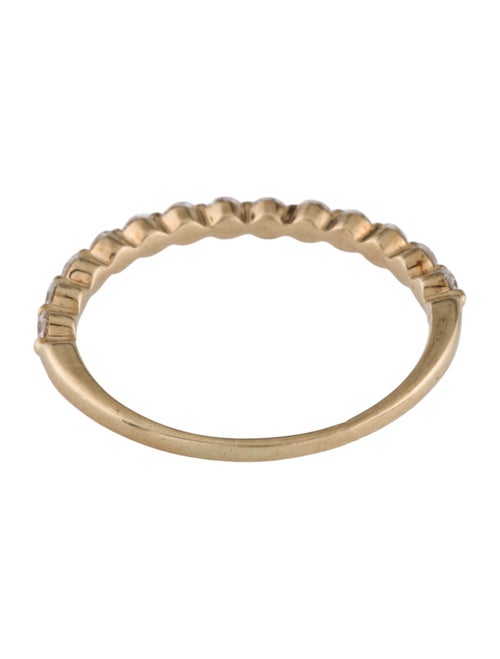 Henri Daussi Diamond Half Eternity Band
