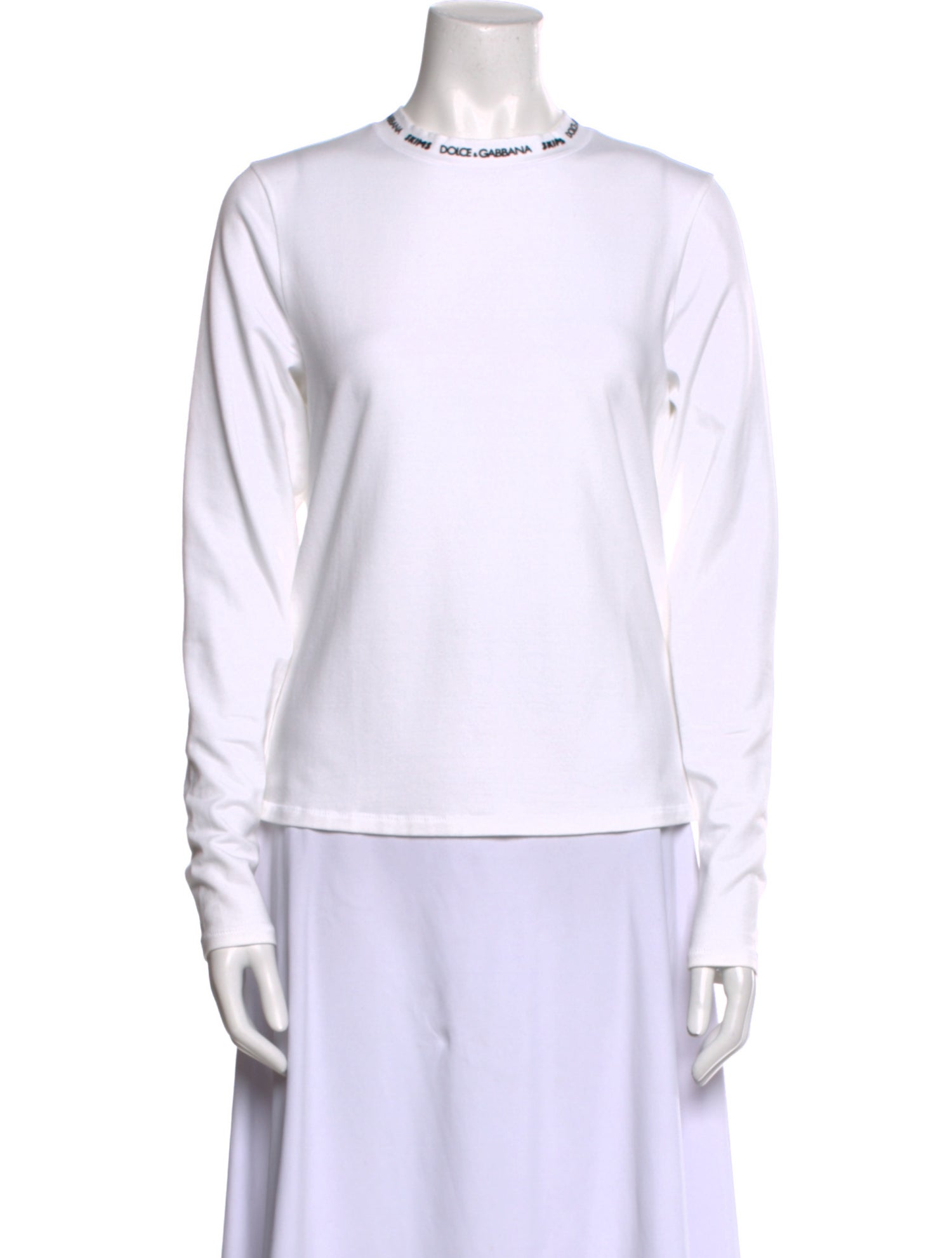 Dolce&Gabbana x Skims Crew Neck Long Sleeve Sweatshirt