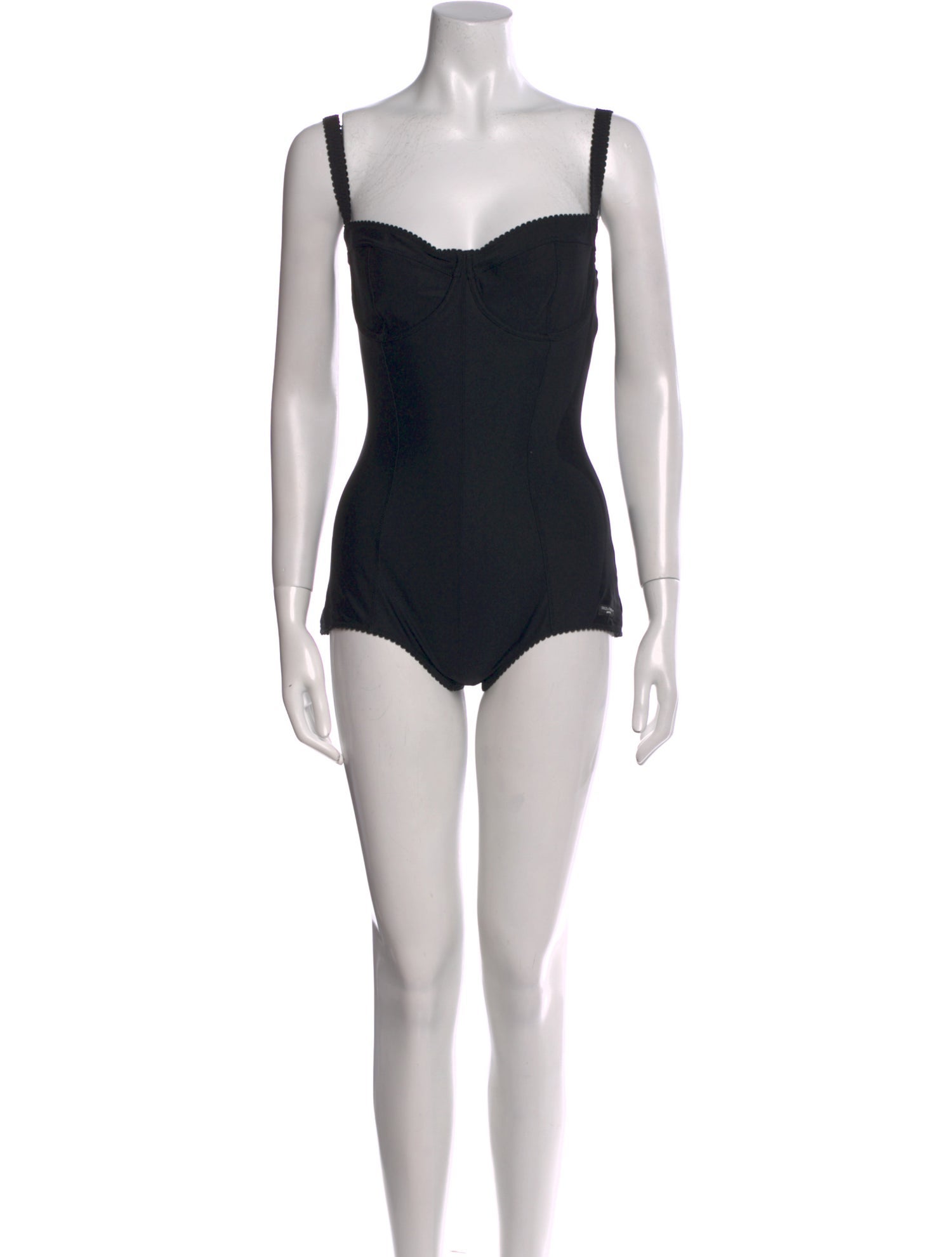 Dolce&Gabbana x Skims Square Neckline Sleeveless Bodysuit