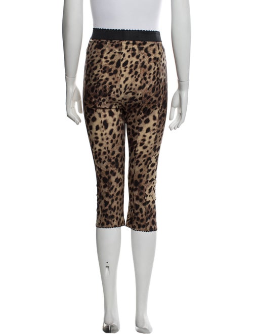 Dolce&Gabbana x Skims Animal Print Straight Leg Pants