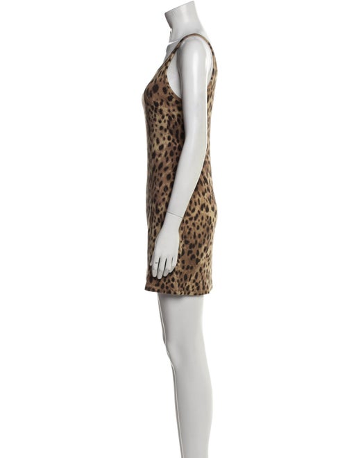 Dolce&Gabbana x Skims Animal Print Mini Dress