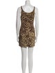 Dolce&Gabbana x Skims Animal Print Mini Dress