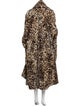 Dolce&Gabbana x Skims Animal Print Faux Fur Coat