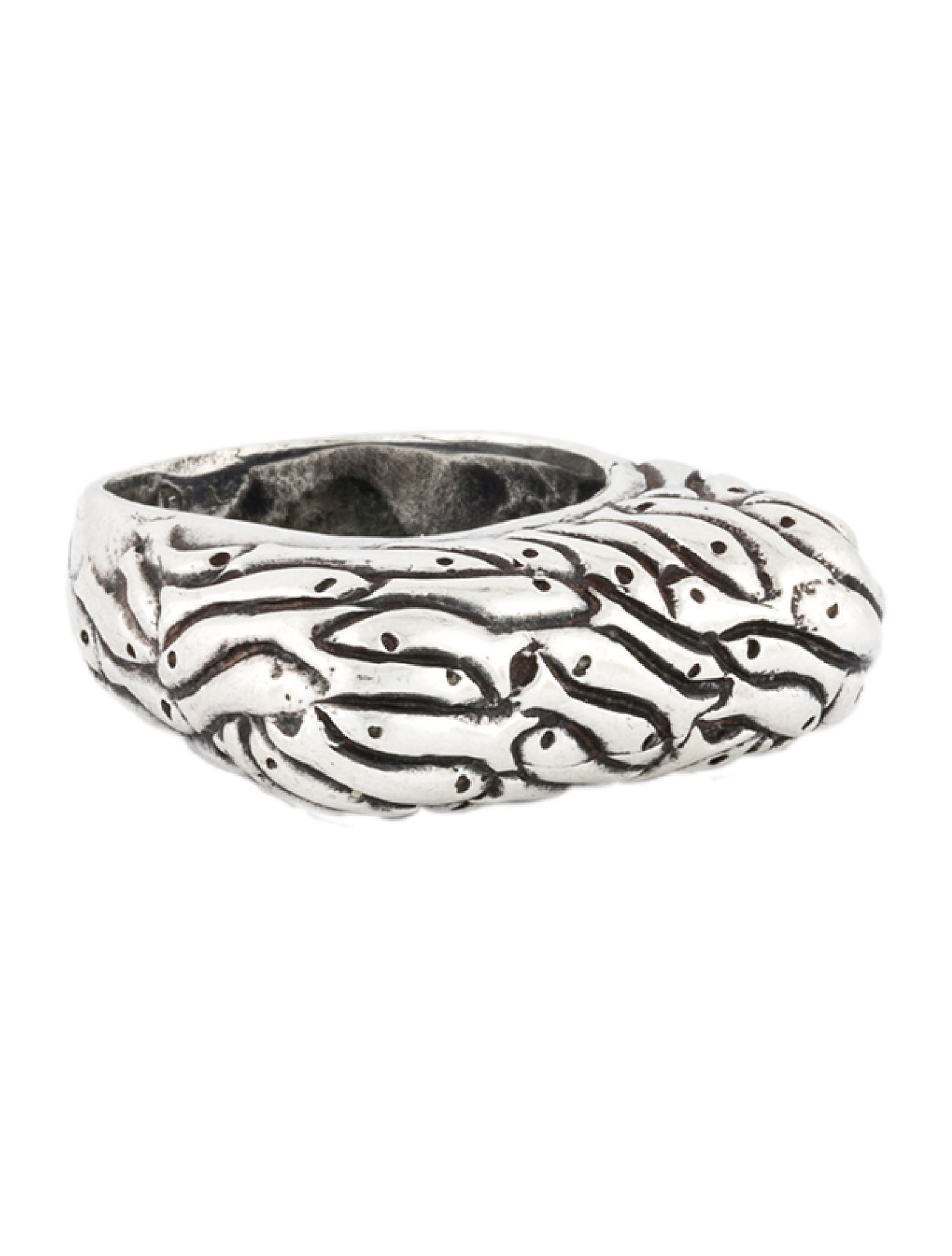 Dian Malouf School of Fish Bar Ring Band