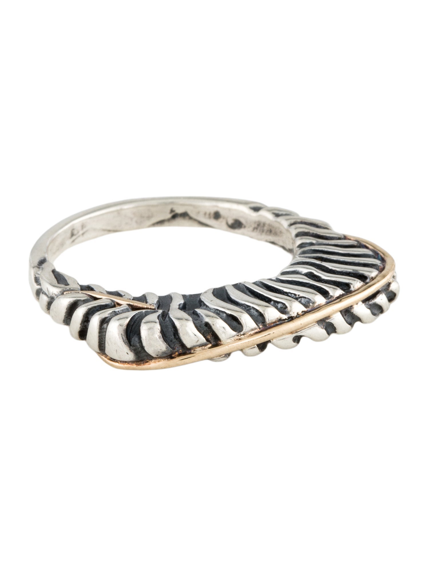 Dian Malouf Two-Tone Stackable Band
