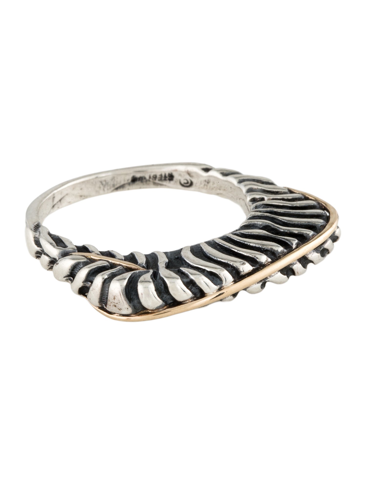 Dian Malouf Two-Tone Stackable Band