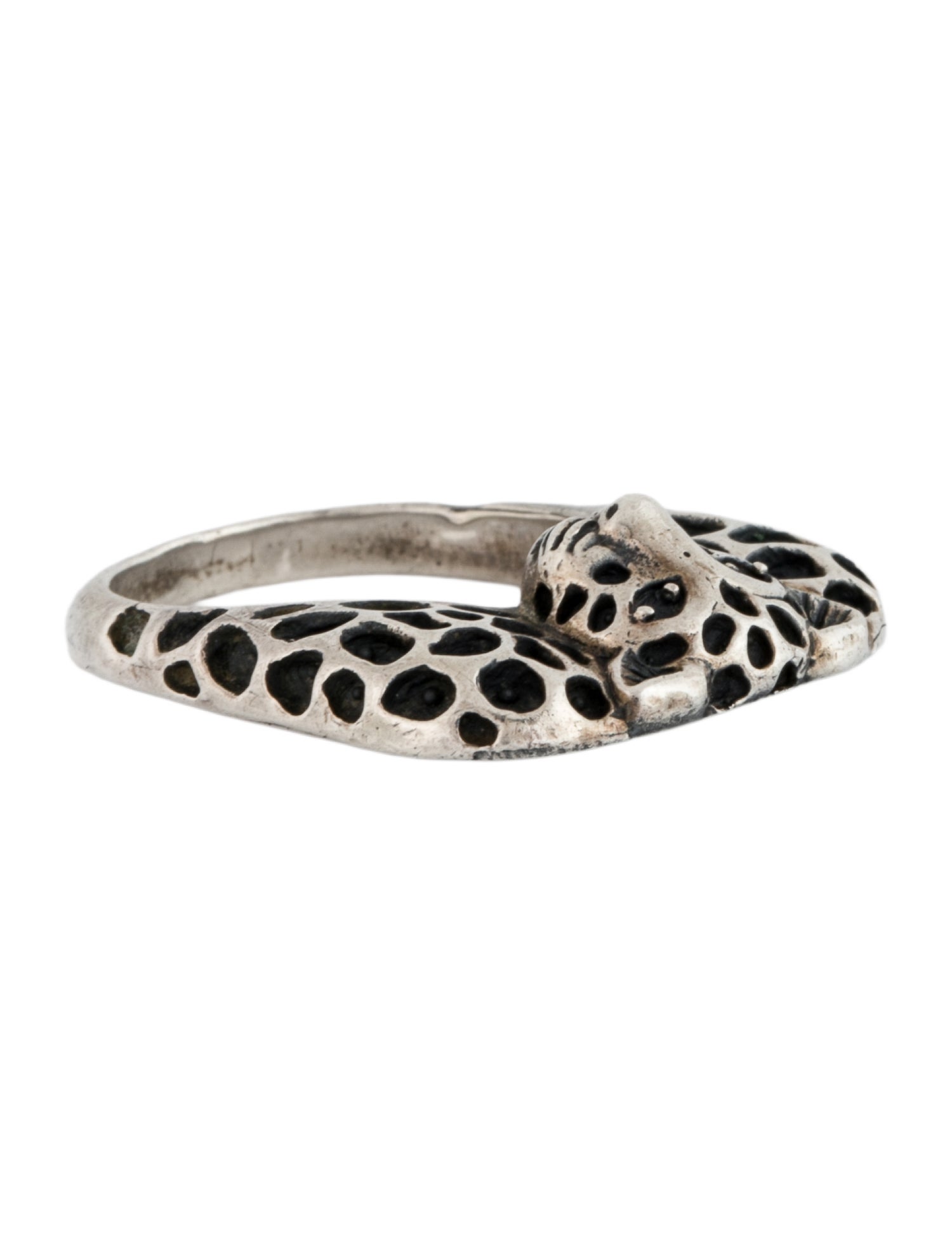 Dian Malouf Flat Jaguar Ring