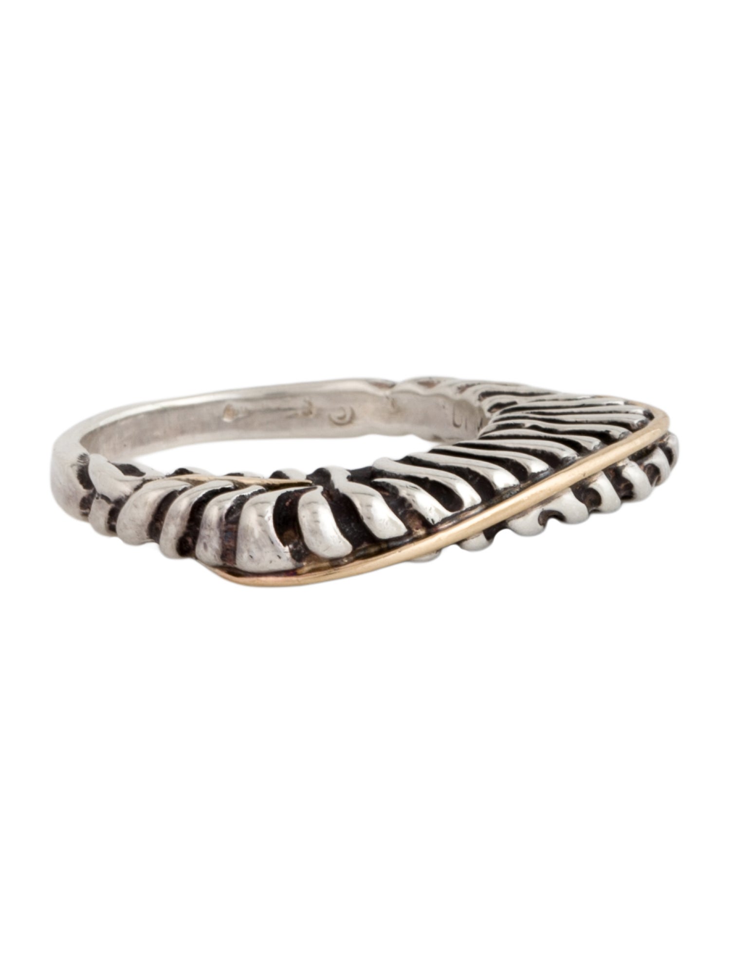 Dian Malouf Two-Tone Stackable Band