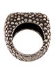 Dian Malouf Two-Tone Square Dome Ring