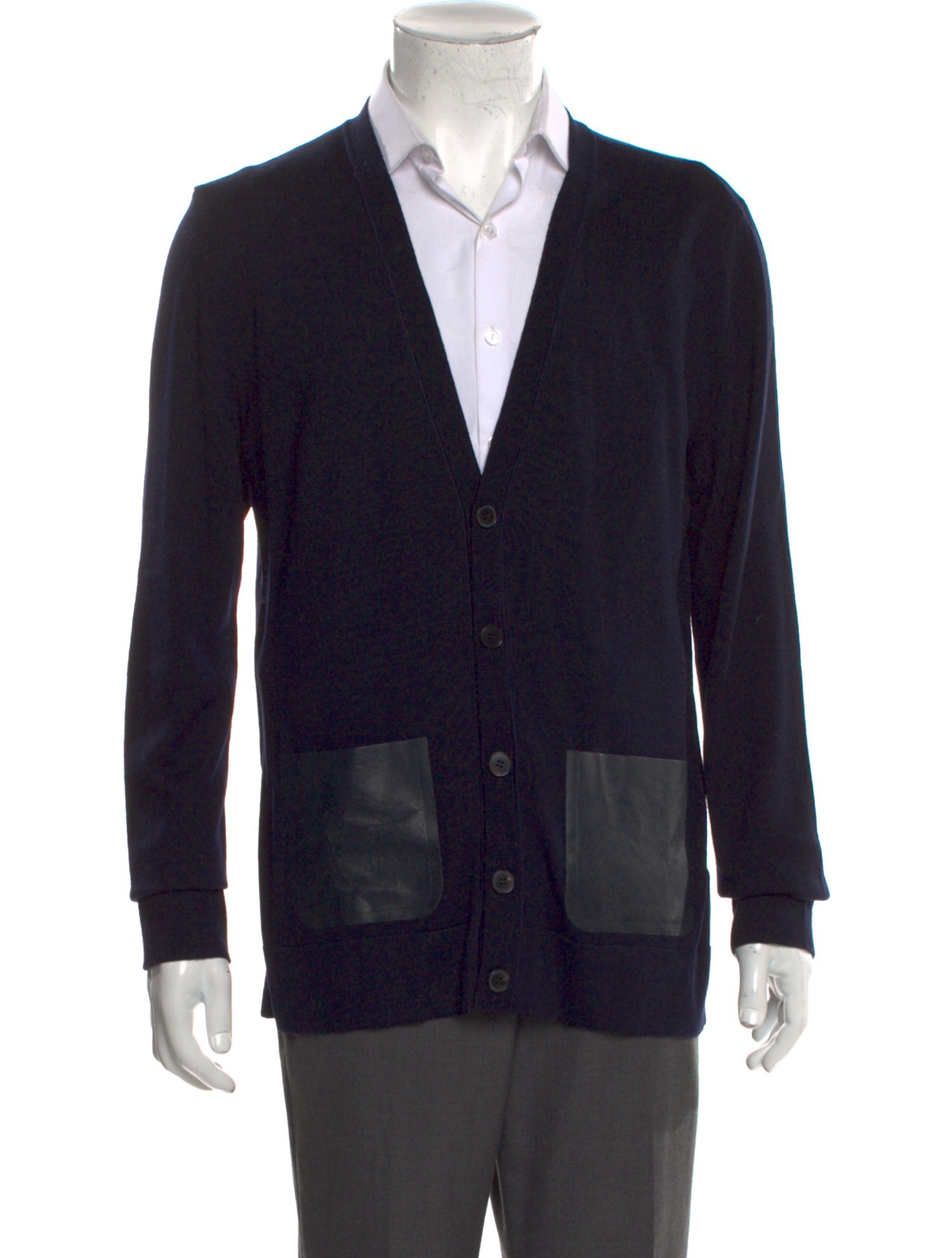Valentino Garavani Atelier Wool V-Neck Cardigan
