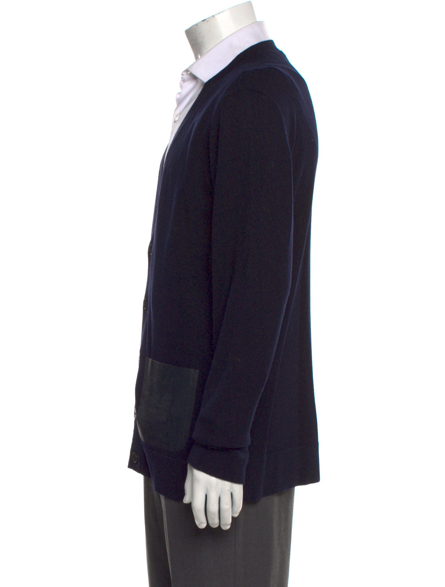 Valentino Garavani Atelier Wool V-Neck Cardigan