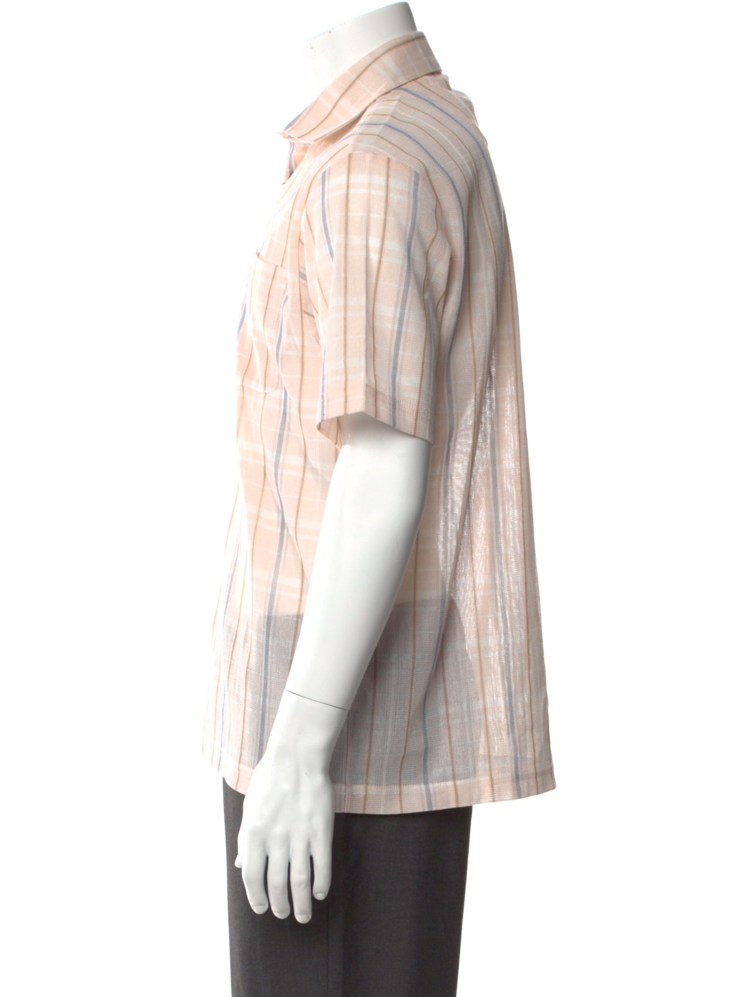 Valentino Garavani Atelier Linen Striped Polo Shirt w/ Tags