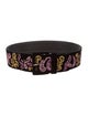 Valentino Garavani Atelier Wide Velvet Waist Belt