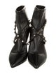 Valentino Garavani Atelier Leather Studded Accents Boots