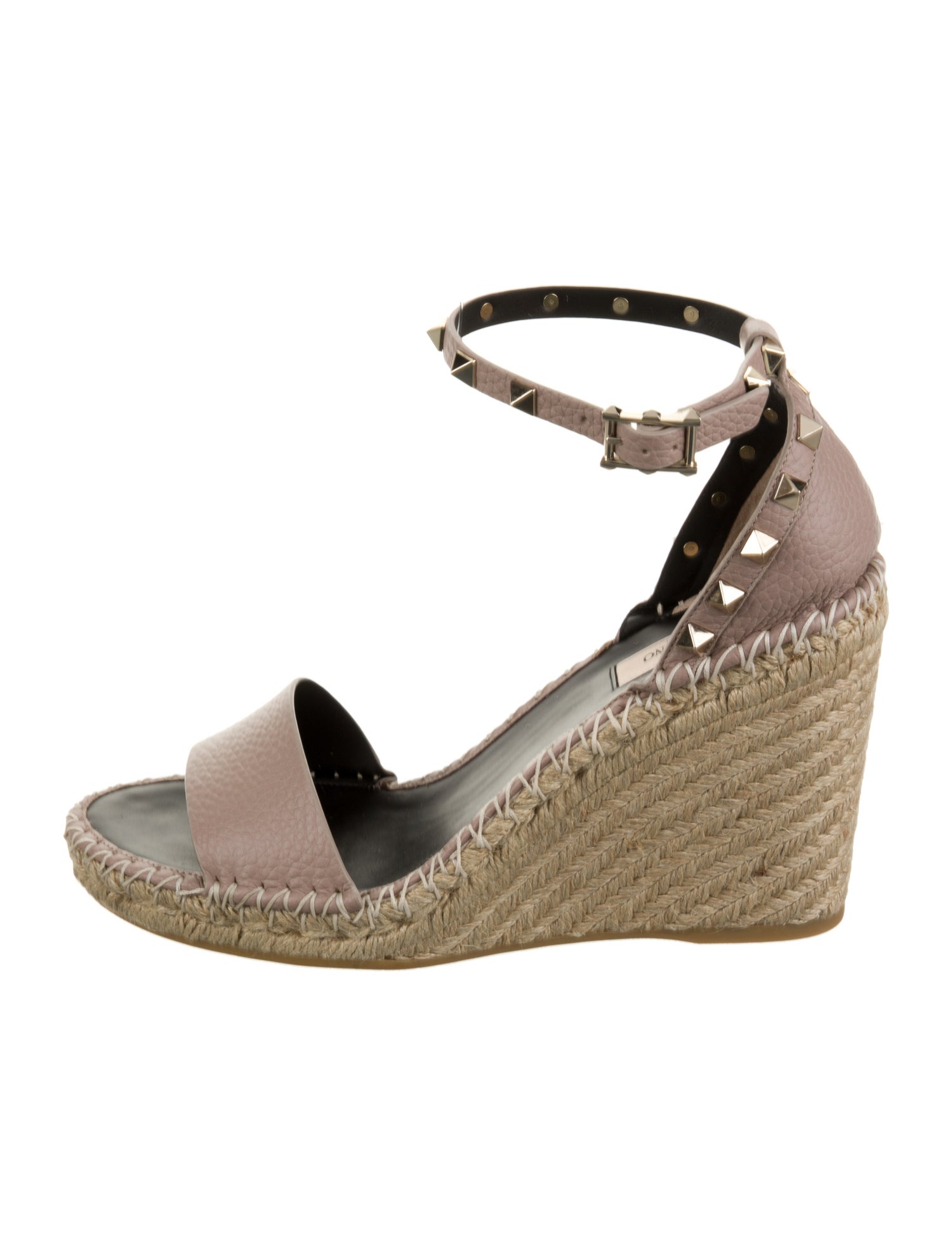 Valentino Leather Espadrilles w/ Tags