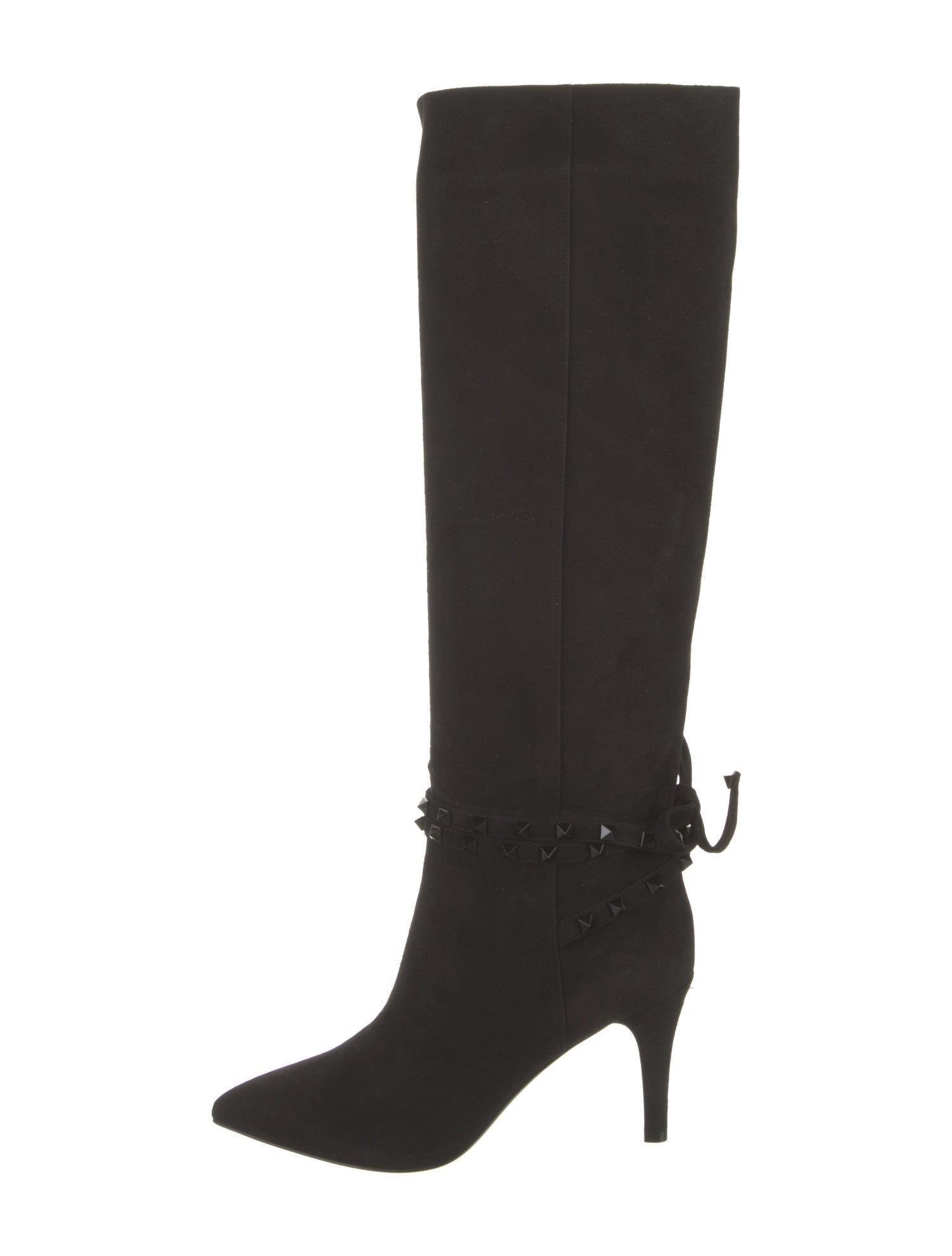 Valentino Suede Studded Accents Boots w/ Tags