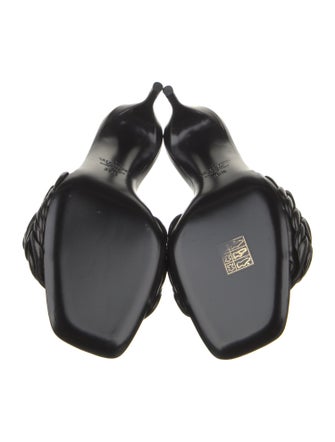 Valentino Leather Slides