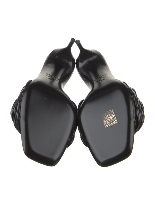 Valentino Leather Slides