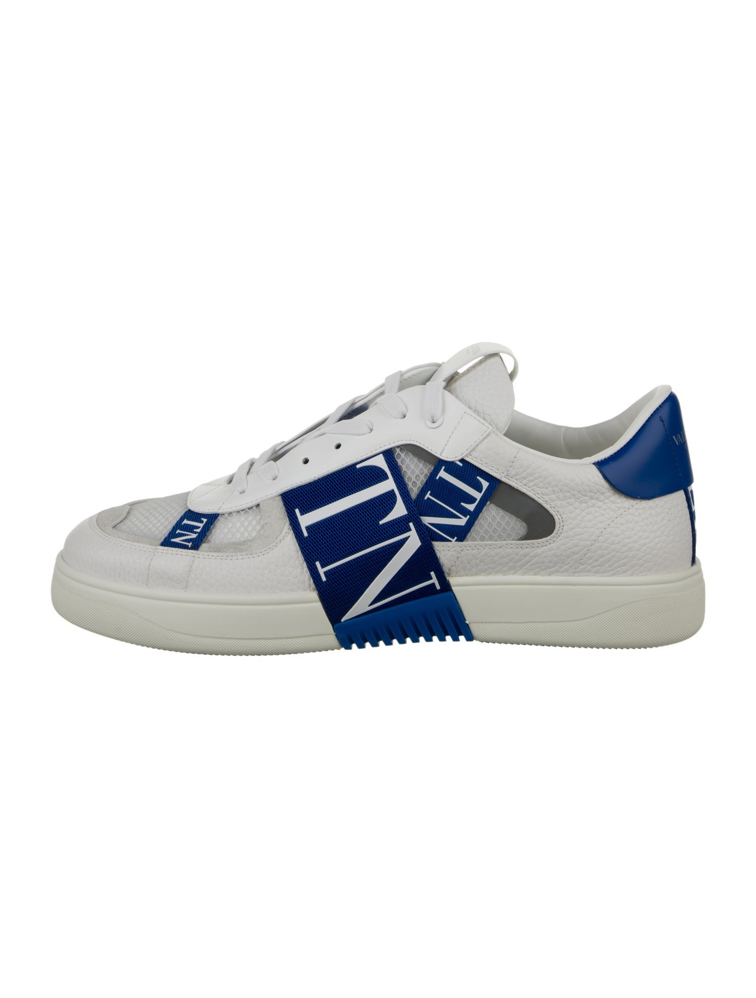Valentino Leather Printed Sneakers w/ Tags