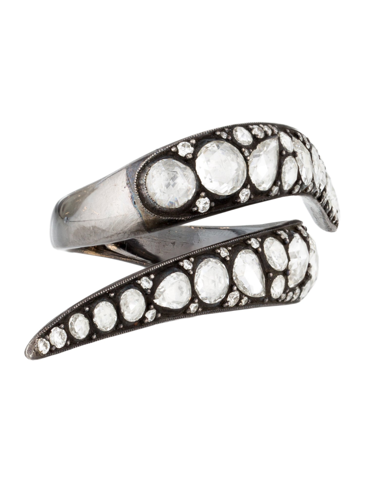 Monan 18K Diamond Maleficent Cocktail Ring