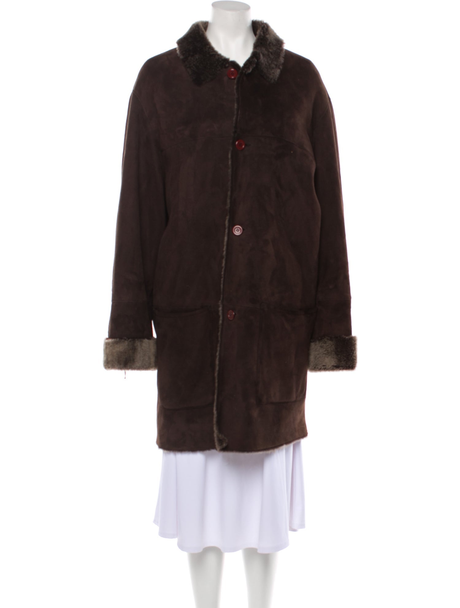 Via Veneto Shearling Fur Coat