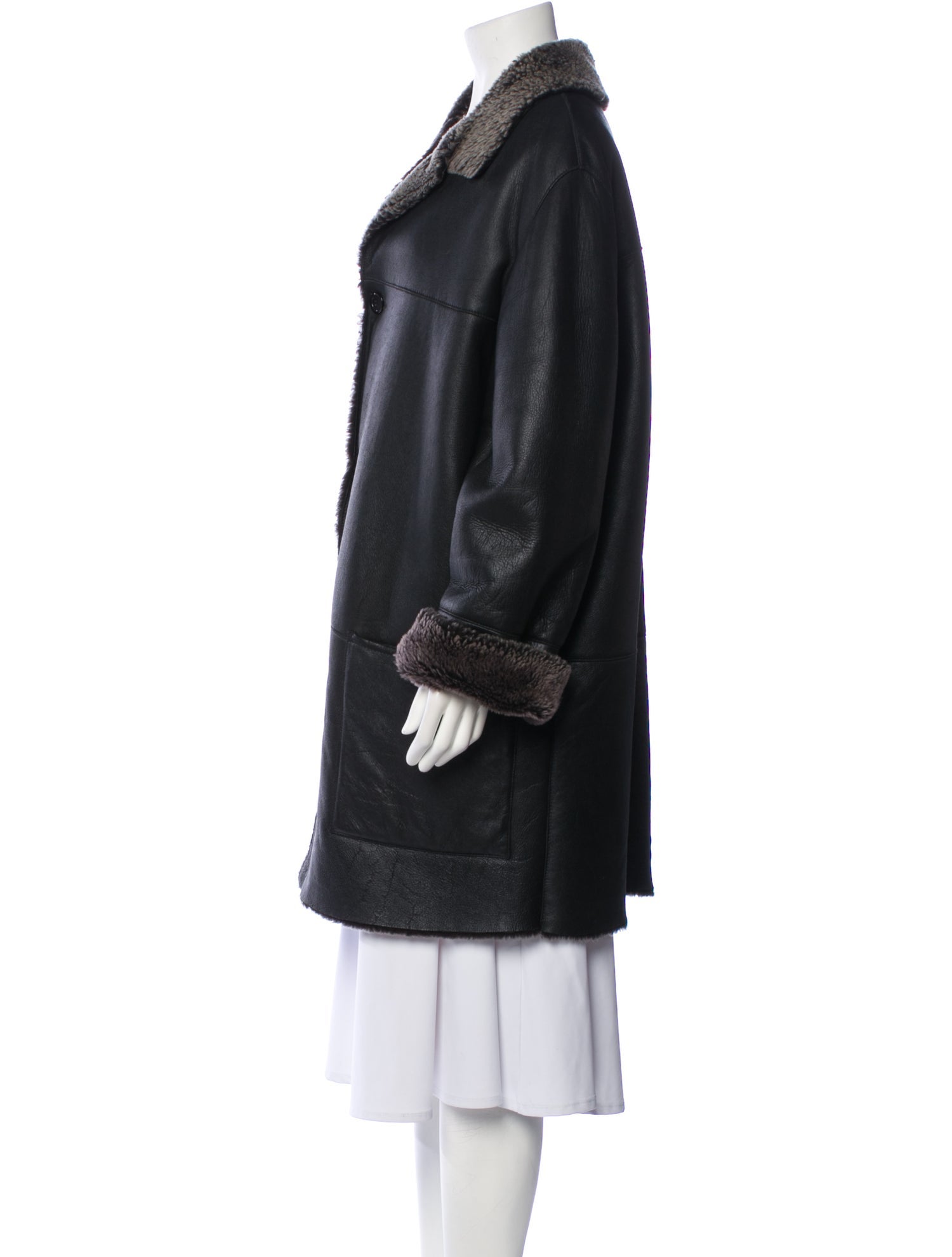 Via Veneto Shearling Fur Coat