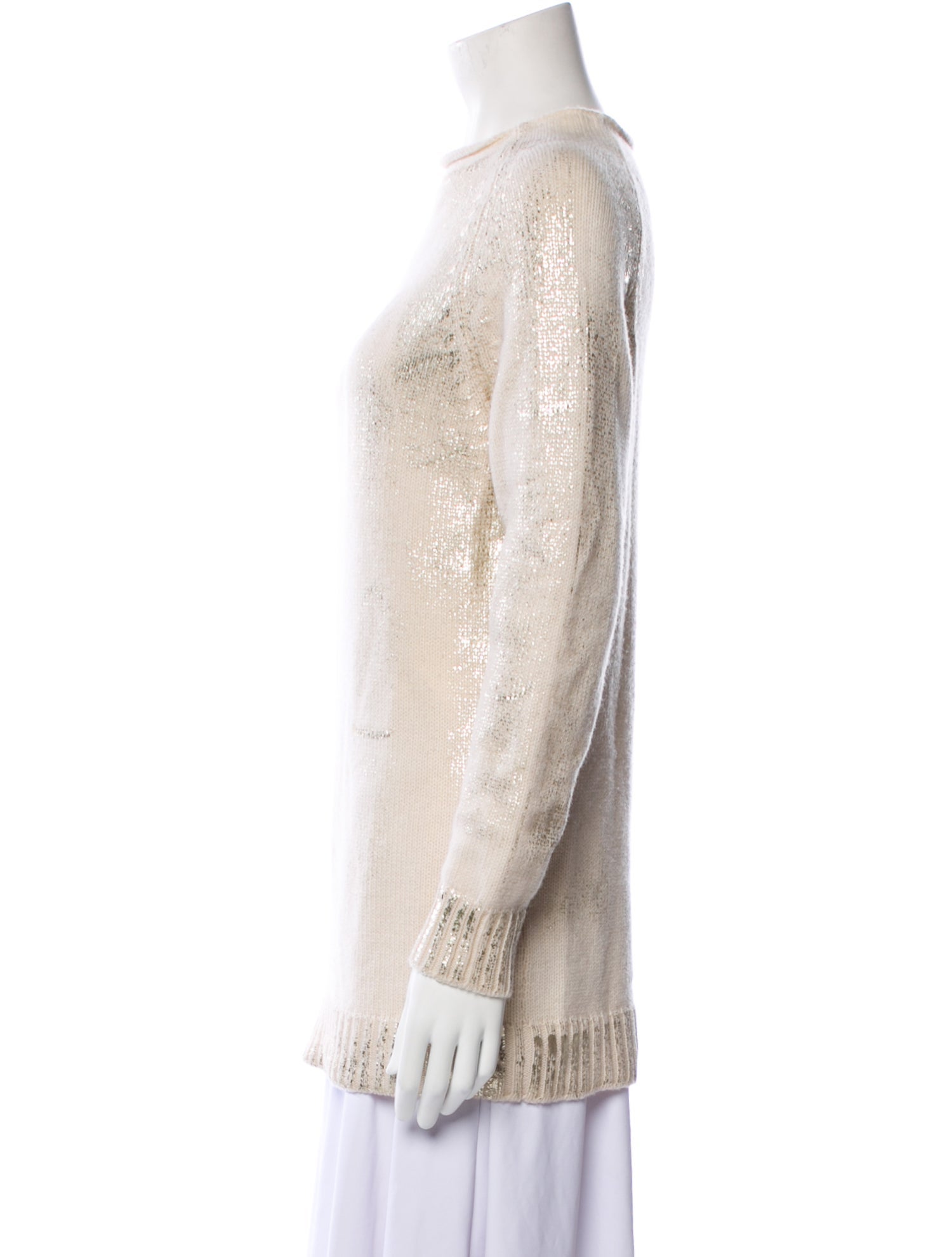 Vicedomini Wool Mock Neck Sweater