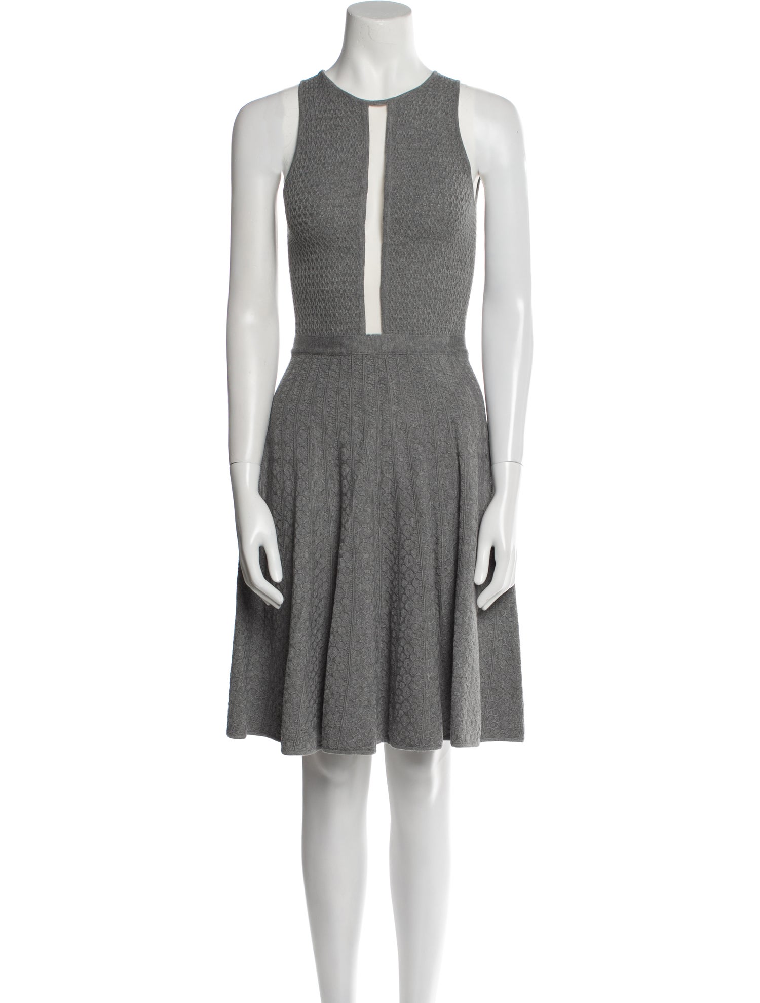 Vicedomini Printed Knee-Length Dress