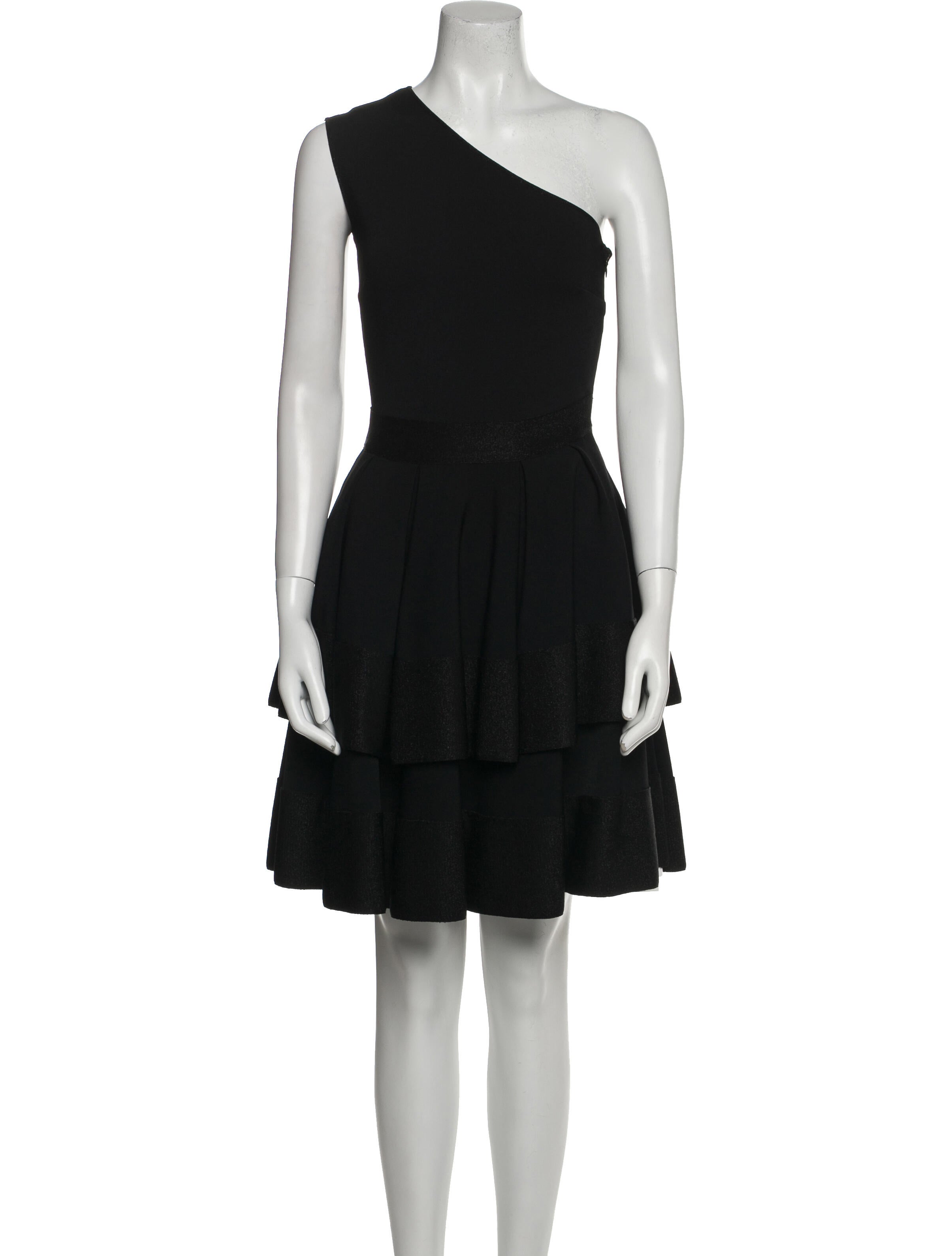 Vicedomini One-Shoulder Mini Dress