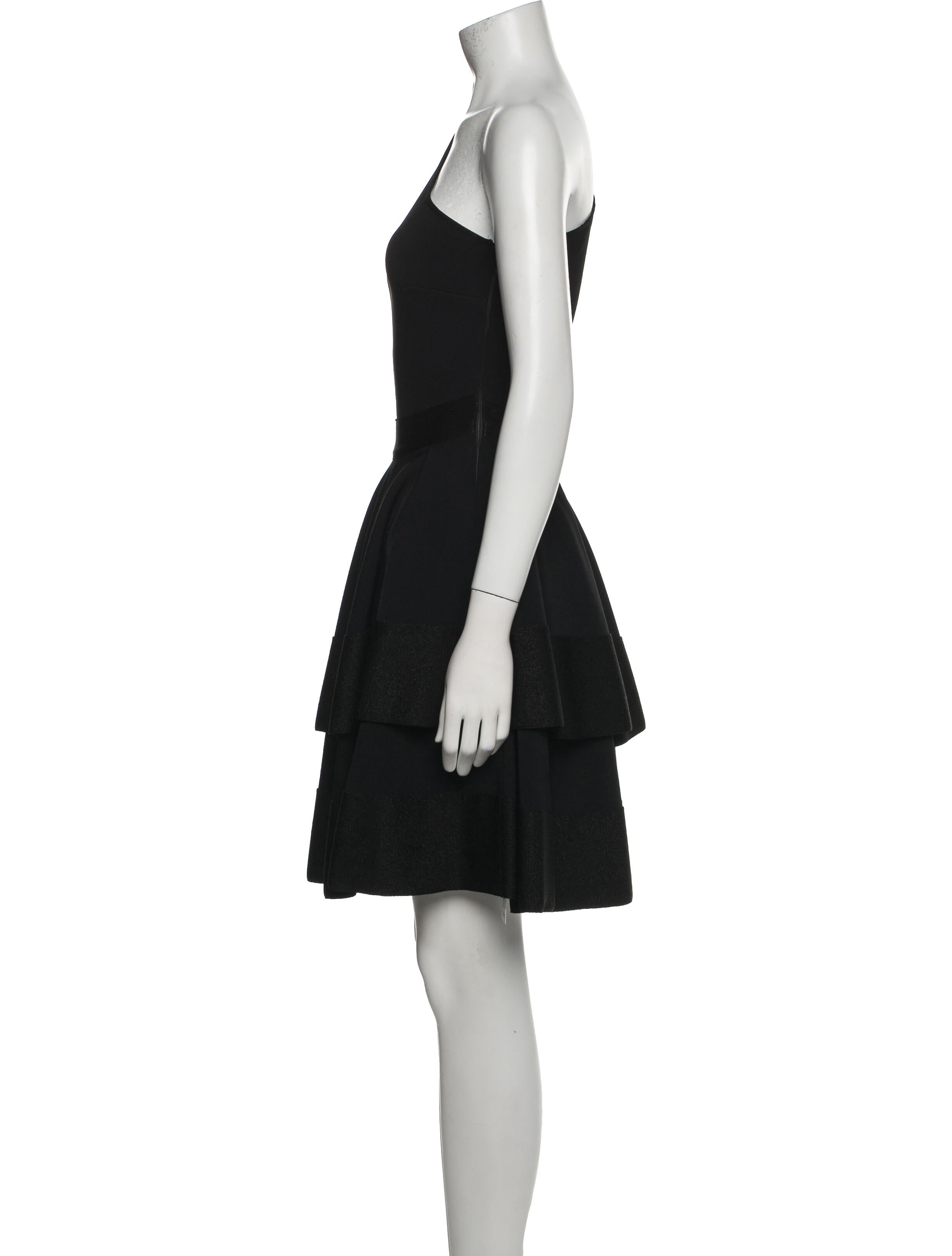 Vicedomini One-Shoulder Mini Dress
