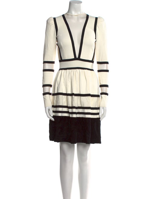 Vicedomini Striped Mini Dress