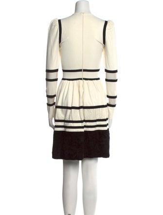 Vicedomini Striped Mini Dress