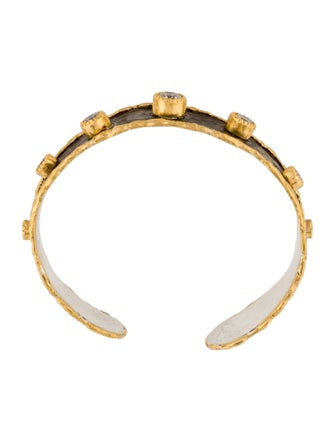 Victor Velyan Diamond Cuff Bracelet