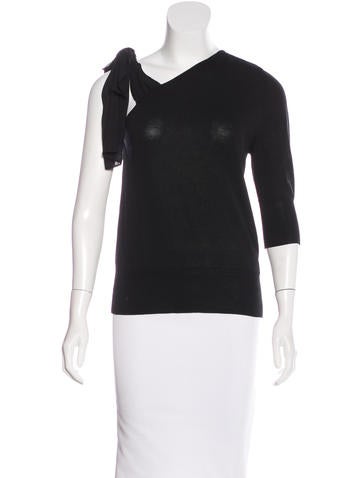 Viktor & Rolf Bow-Accent Knit Top