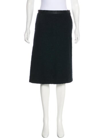 Viktor & Rolf Skirts Textured Knee-Length Skirt M