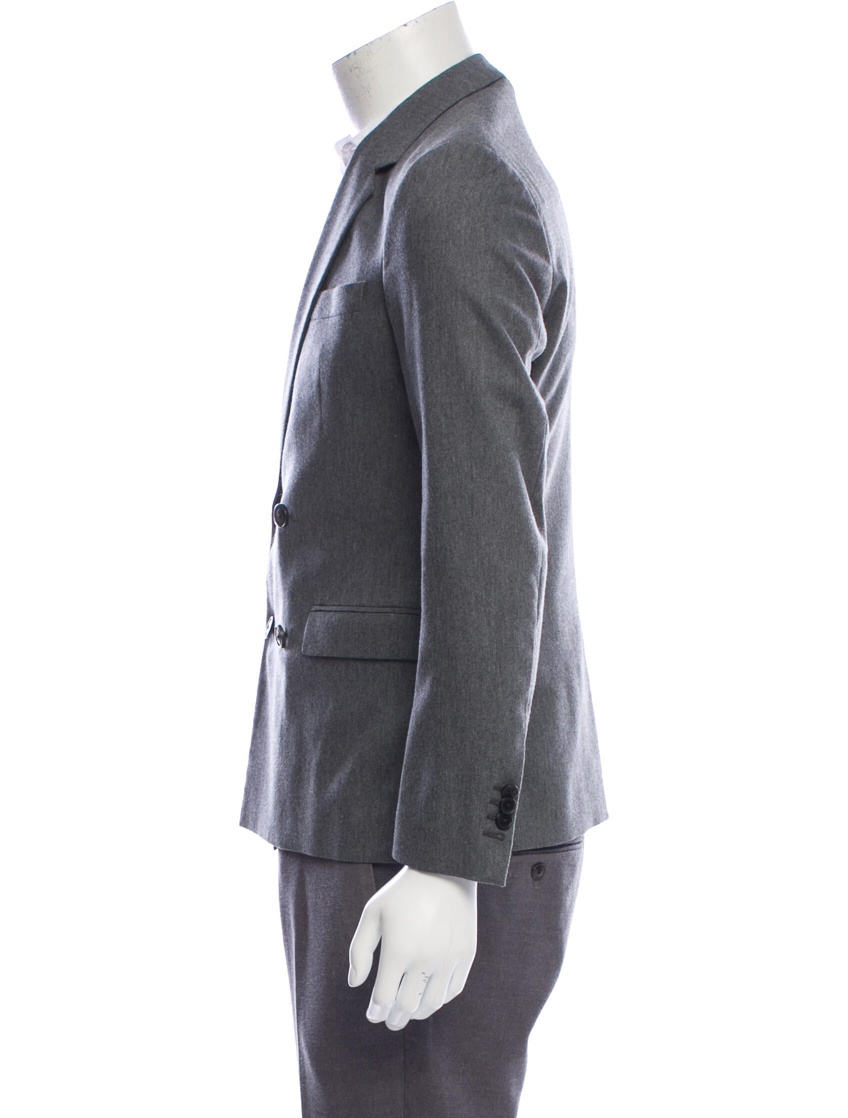Viktor /& Rolf Womens Black One Button Blazer US L IT 44