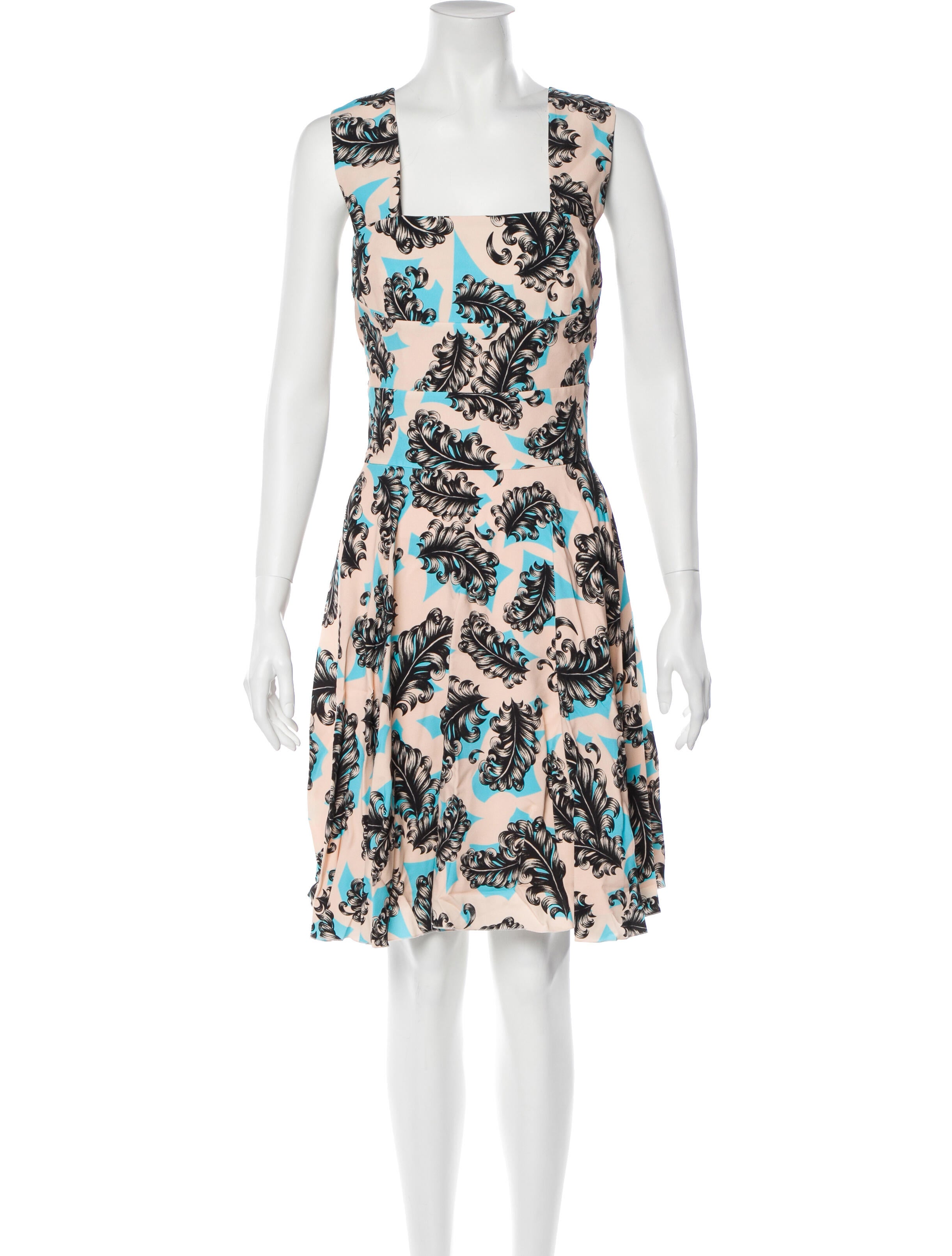Viktor & Rolf Printed Knee-Length Dress w/ Tags