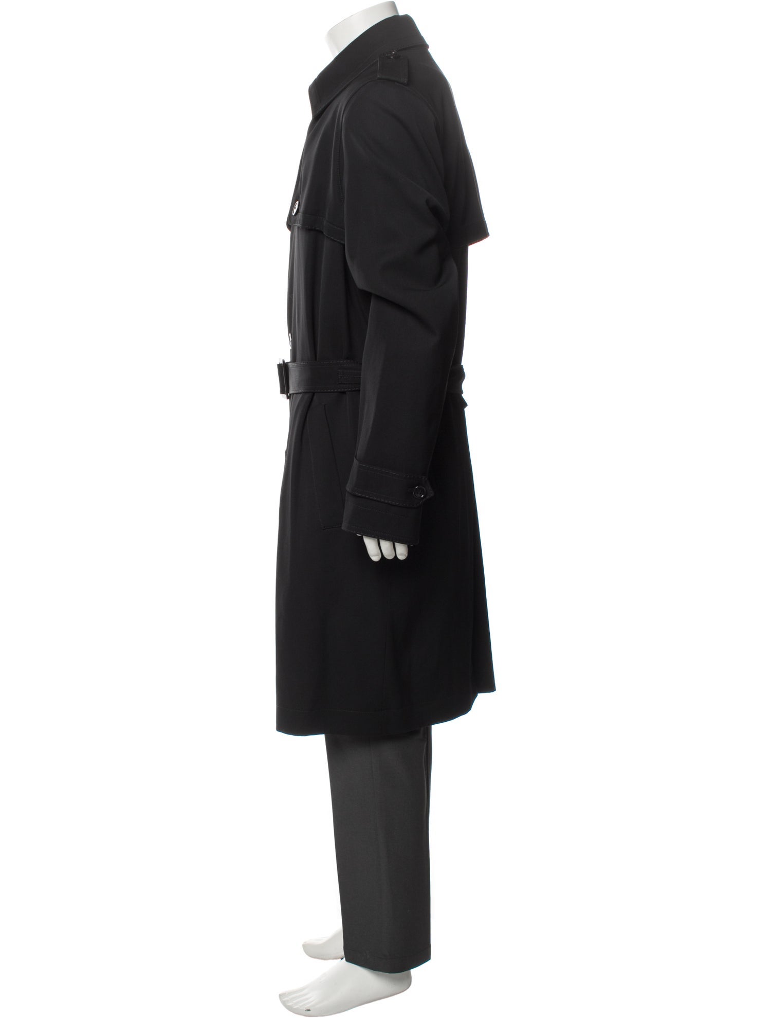 Viktor & Rolf Virgin Wool Trench Coat