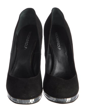 Viktor & Rolf Suede Pumps