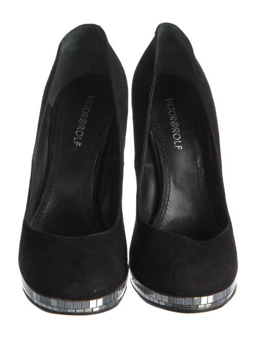 Viktor & Rolf Suede Pumps