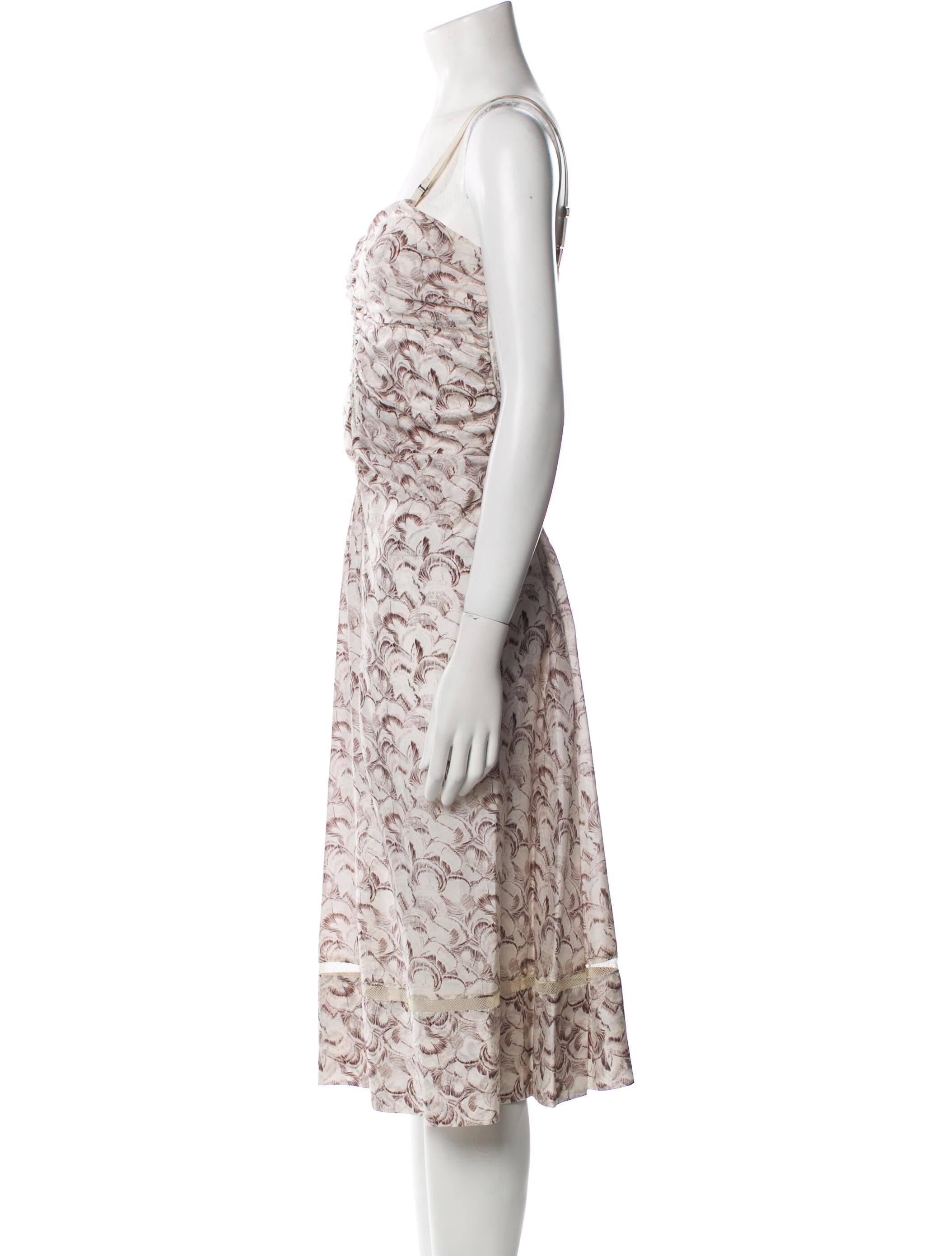 Viktor & Rolf Silk Midi Length Dress