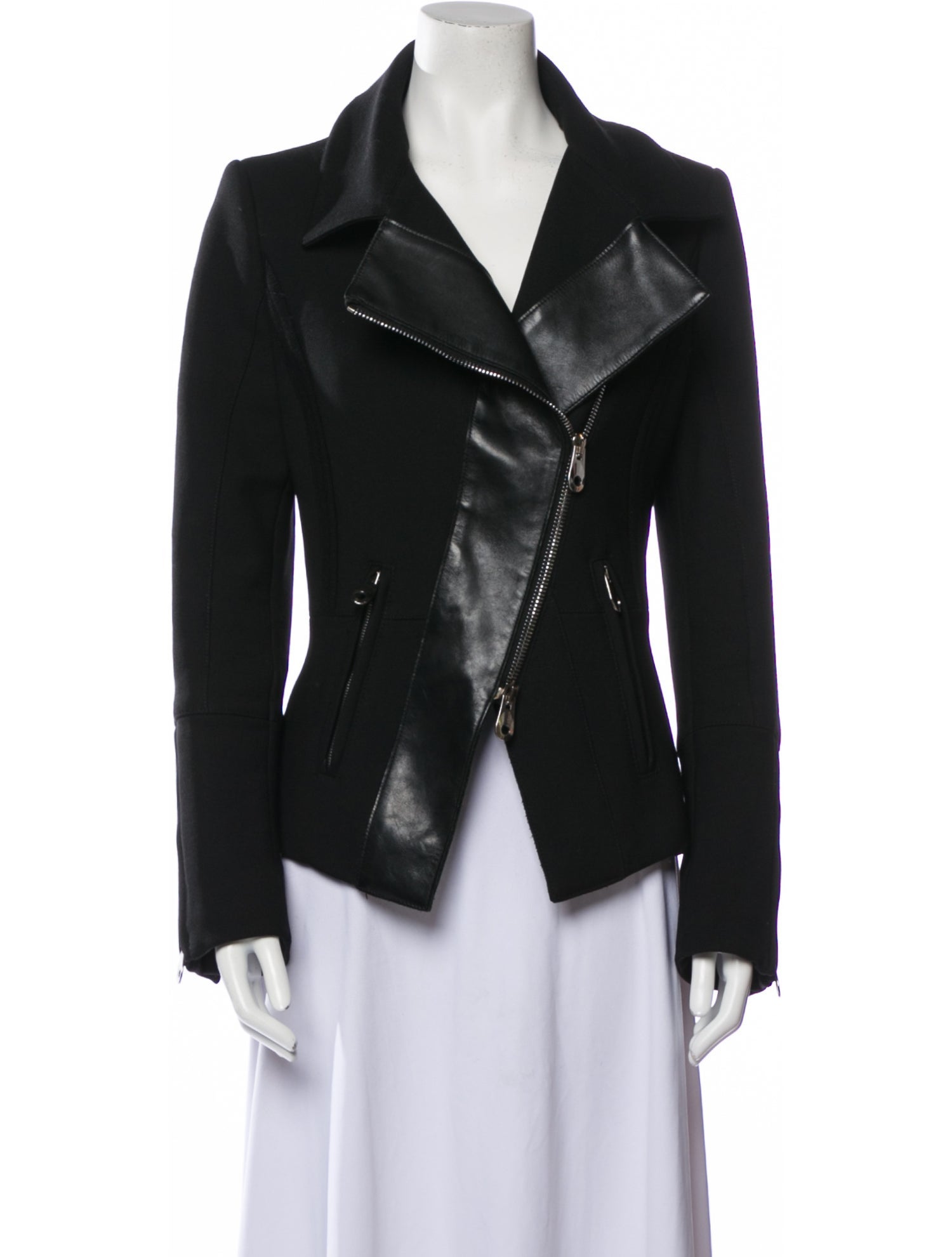 Viktor & Rolf Wool Biker Jacket