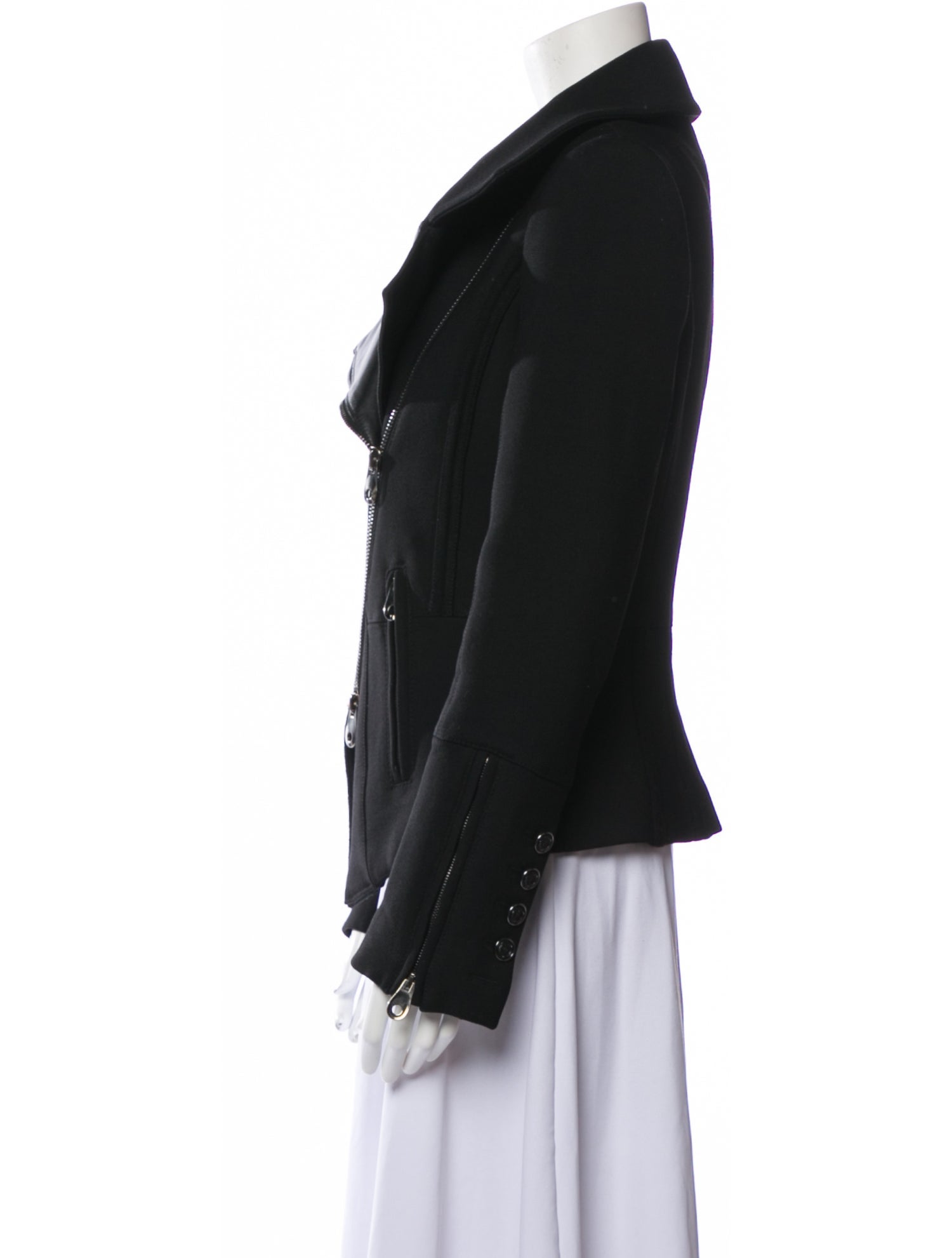 Viktor & Rolf Wool Biker Jacket