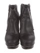 Viktor & Rolf Leather Rain Boots