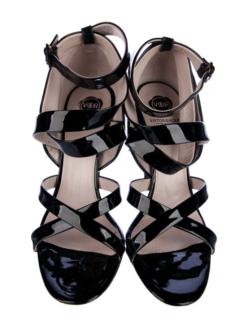 Viktor & Rolf Lace Lace Pattern Sandals