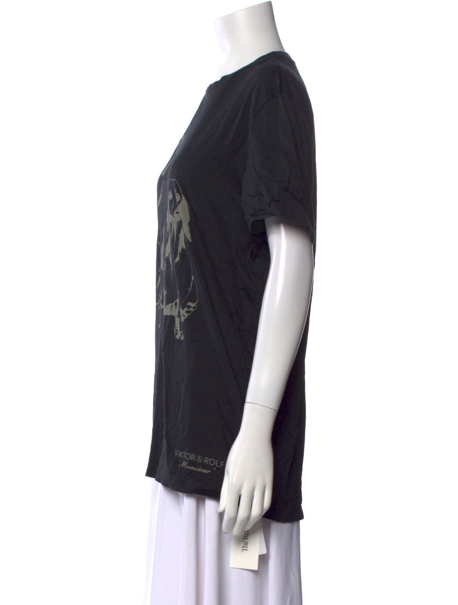 Viktor & Rolf Graphic Print Crew Neck T-Shirt