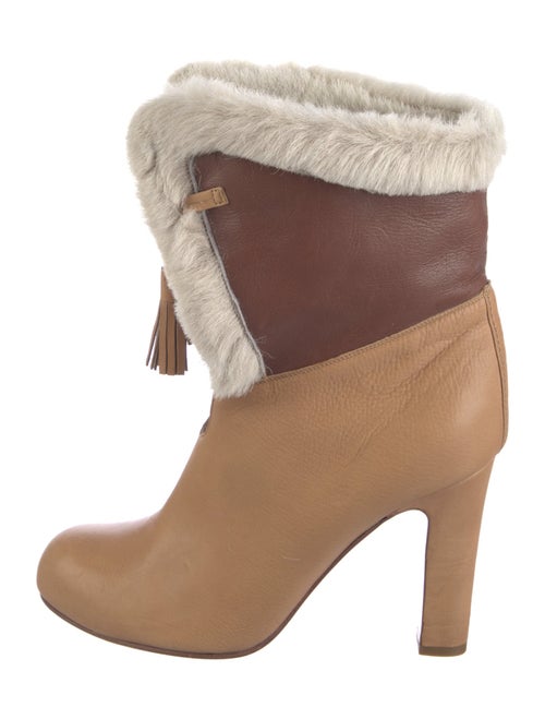 Viktor & Rolf Leather Lace-Up Boots